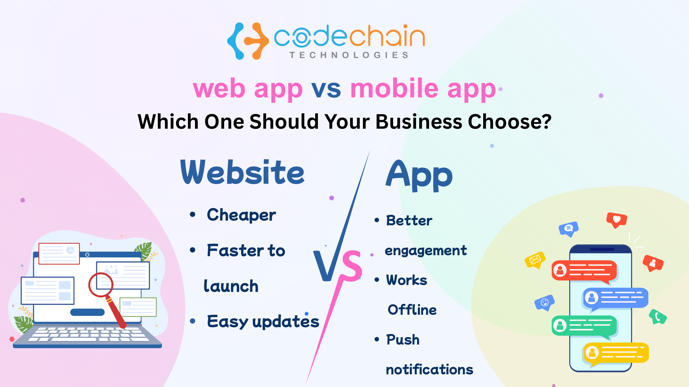 web app vs mobile app: Which One Should Your Business Choose?